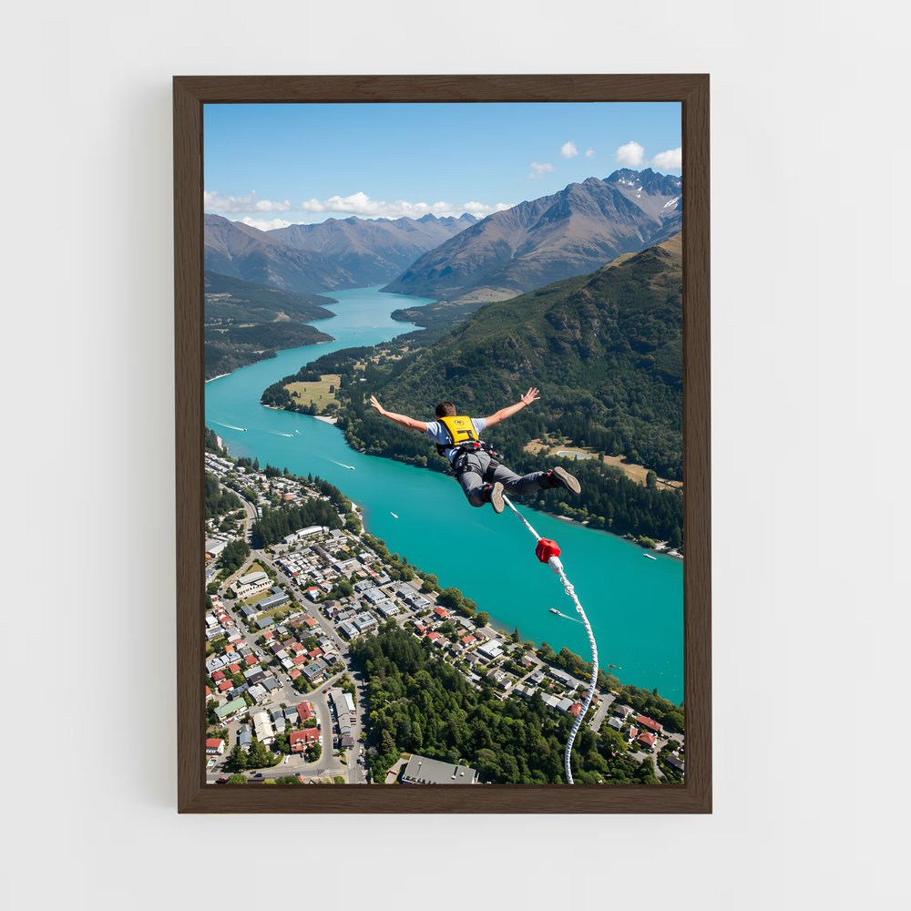 Poster Bungee jumping – affiche Saut à l’élastique (vue 5)